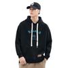 Autumn Retro Heavy Solid Color Hooded Sweater Men'S Loose Large Size Trend Casual Red Long-Sleeved Top Tide