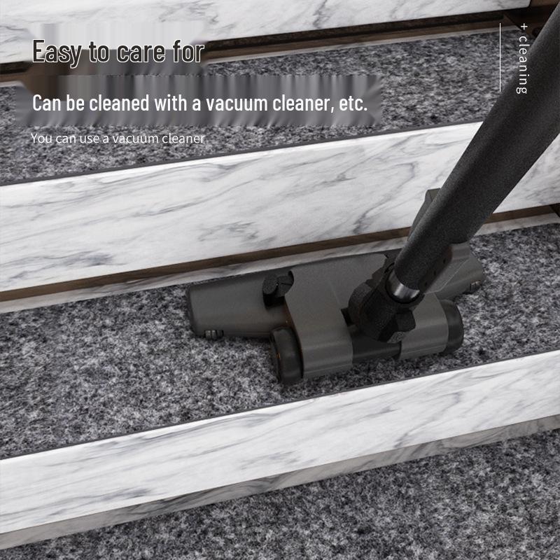 Protetores de Degrau e Tapetes de Chão Autoadesivos sem Cola Antiderrapantes em TPR - PVC Flocado Reutilizável