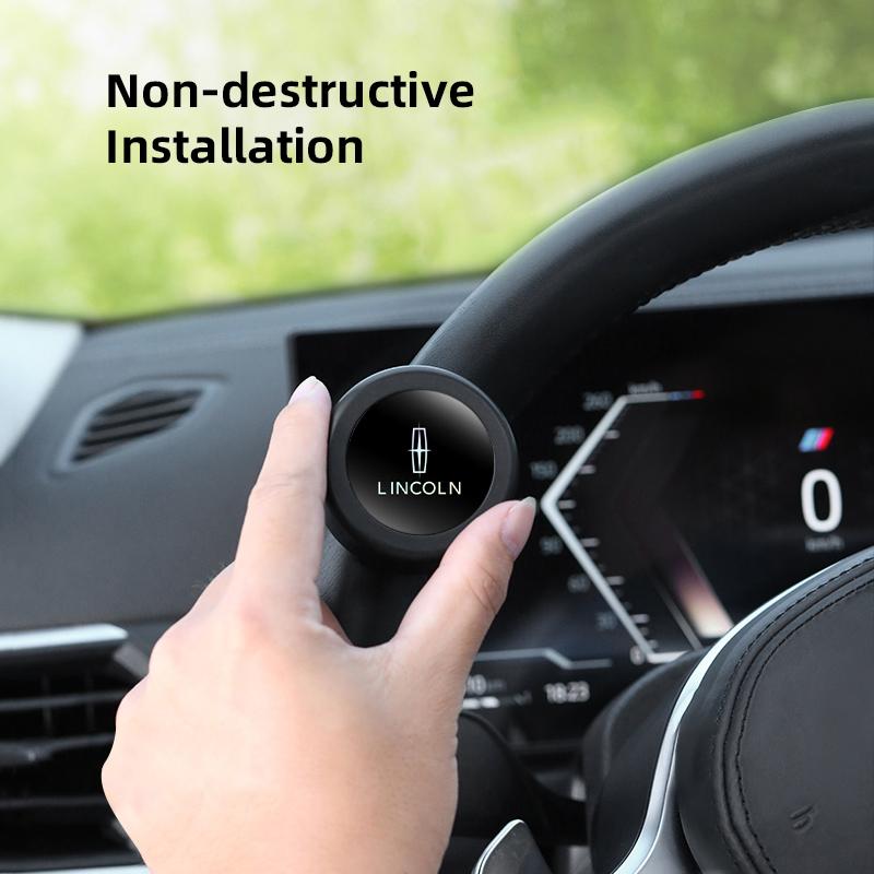 Car Steering Wheel Booster 360 Degree Rotation Steering Wheel Knob Ball Labor-saving One Hand Control For Lincoln Z Navigator gyu7