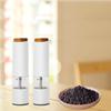 Electric Pepper Grinder Sturdy with LED Light Professional Refillable Adjustable Spice Grinder Portable for Camping Bar Kitchen
