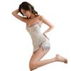  Erotic lingerie lace lace female pure lust style sexy suspender hip skirt stretch floral nightdress