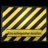 Electric Shock Warning Floor Decal