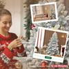 6ft Snow Flocked Artificial Christmas Tree