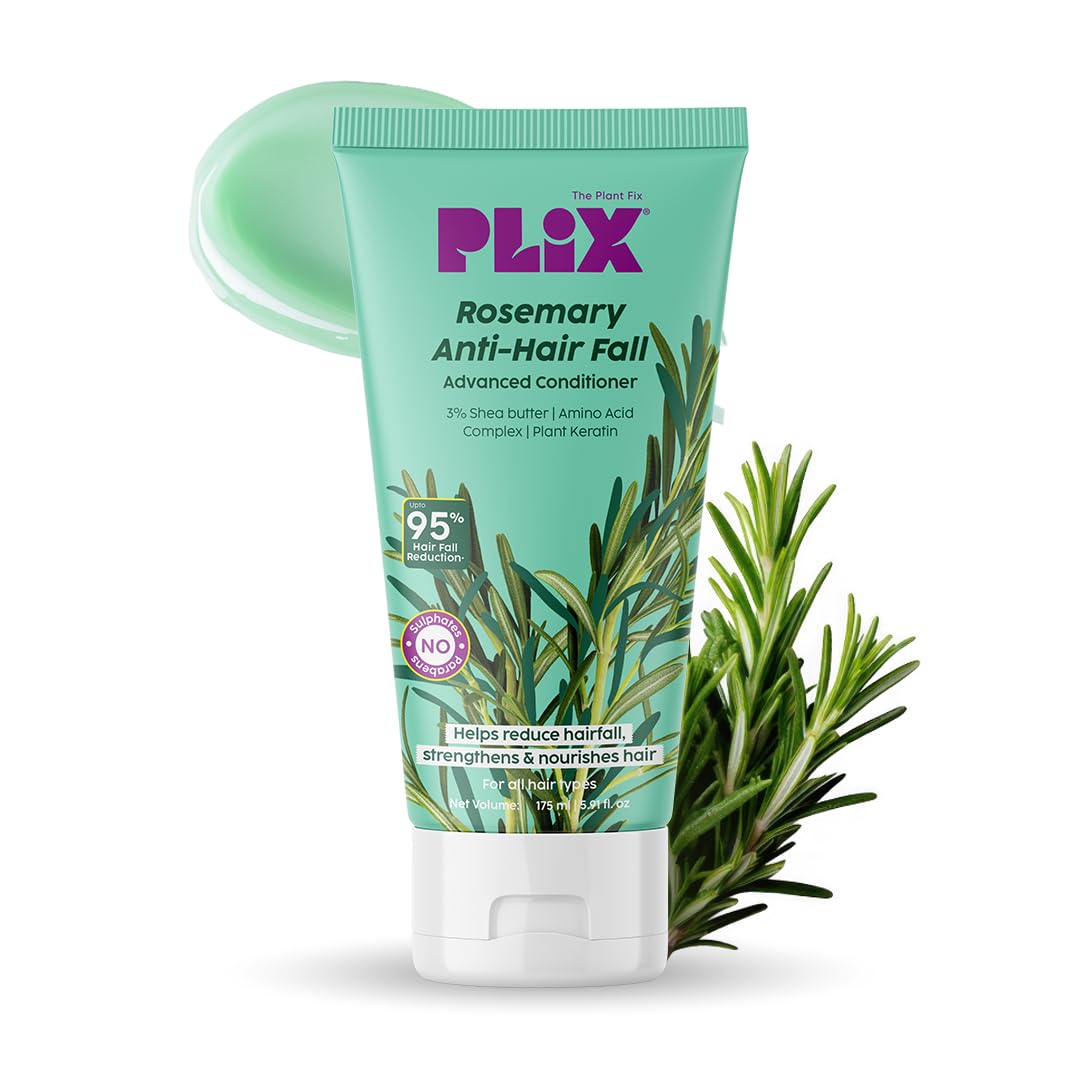 

PLIX Rosemary Advanced Hair Strengthening Conditioner For Breakage Control All Hair Types Men Women 175 ml