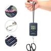 40kg Multifunctional Mini Digital Hanging Scale Portable Electronic Weighing Tool for Fishing Luggage Travel with Hook