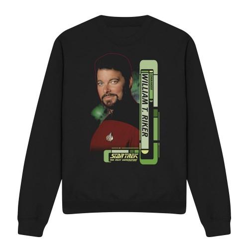Star Trek Unisex Adult Riker Sweatshirt
