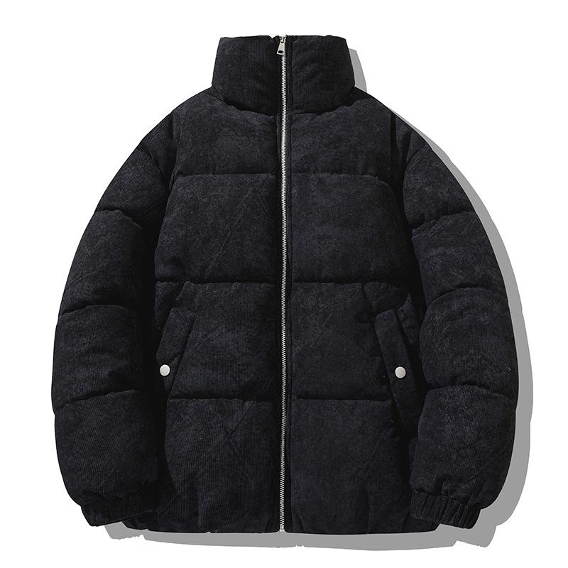 

Winter Thick Parkas Men Stand CollarCasual Outdoor Warm Jacket Male Windproof Cotton-Padded Couple Outwear Coats L
