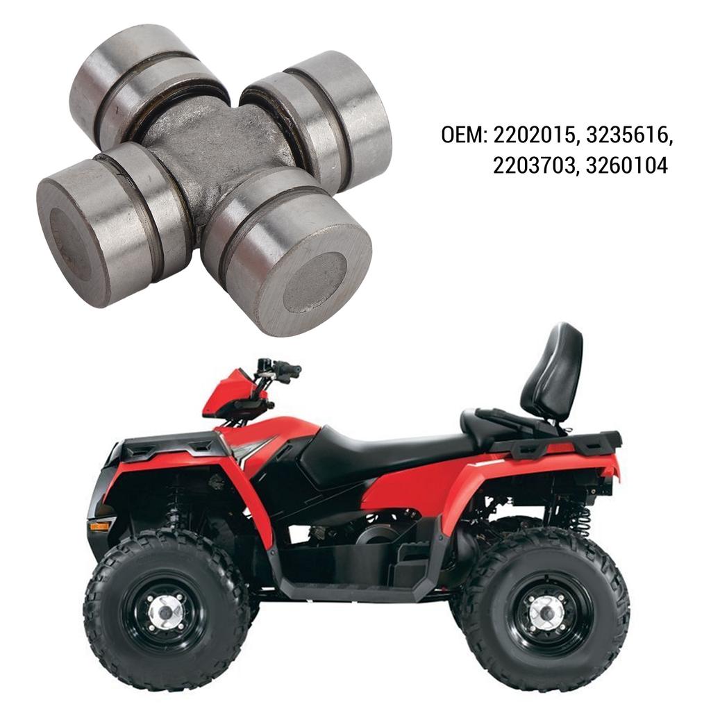 Front Drive Shaft U Joint Kit 2202015 Prop Shaft U Joint Set Replacement for Polaris Sportsman 500 HO 4X4 2001-2003