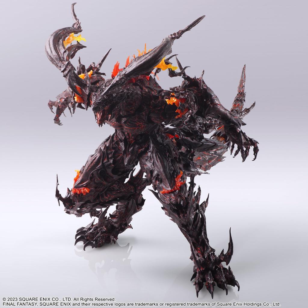 Final Fantasy XVI Bring Arts Ifrit PVC painted action figure