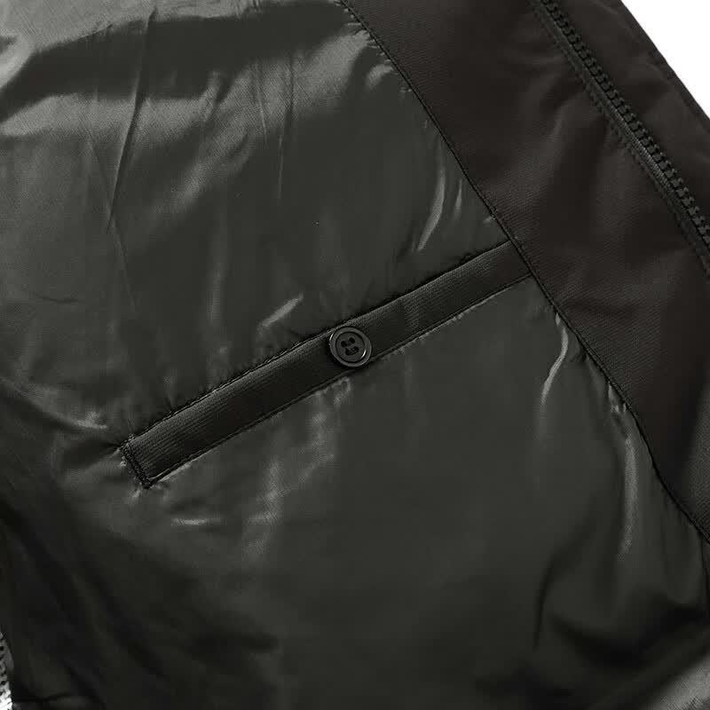 XueZhongFei Men's Detachable Hood Goose Down Jacket