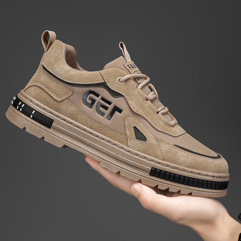 

2025 новая рабочая мужская летняя износостойкая, нескользящая и дышащая рабочая одежда для строительной площадки, уличная трудовая защита, борцовки мужские 43