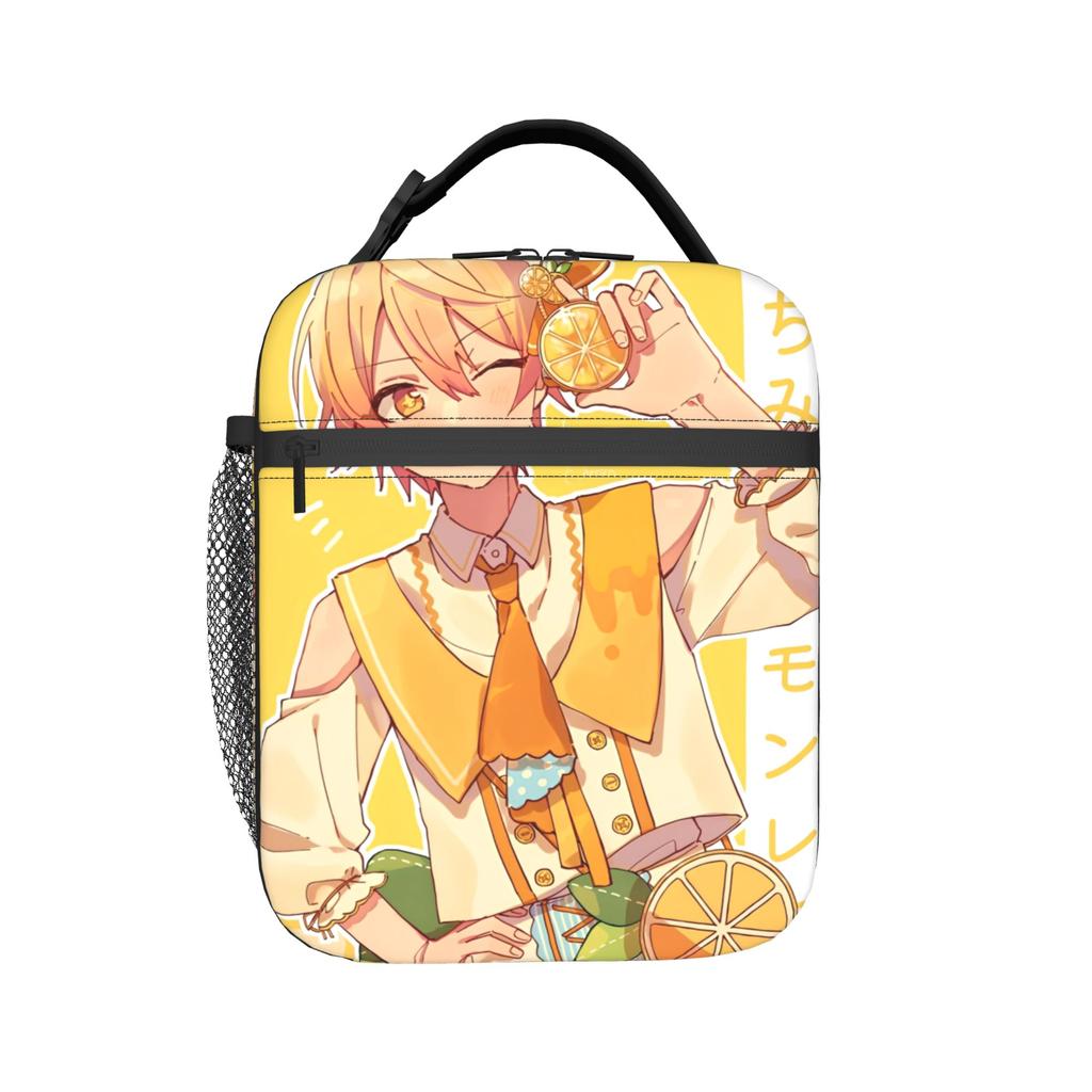 sekai tsukasa tenma Accessories Insulated Lunch Bag For Travel Food Container Reusable Cooler Thermal Bento Box