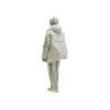 Adidas Originals X Hamcus Collaboration FW23 Solid Color Quilted Logo Drawstring Hooded Zipper Down Jacket Unisex Outerwear White IU4837