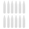300 Peças Coisas Masculinas Suporte de Colarinho Tira para Colarinho Rígido para Colarinho Rígido do Colarinho Inserções Plásticas para Colarinho Rígidos Plásticos para Colarinho de Camisa