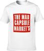 Men's T-Shirt Feel Soft Mad Capsule Markets OSC-Dis Logo Twin Needle Sleeves and Hem White