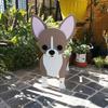 Garden Art Dog and Cat Flower Pot Set