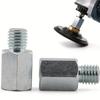 1PcAngle Grinder Adapter – M14 Female To M10 Male, for Polishing Pads & Wire Brushes