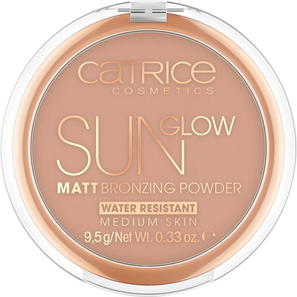 Catrice Bronzing Powder Sun Glow Matte 030 Medium Bronze 9.5g