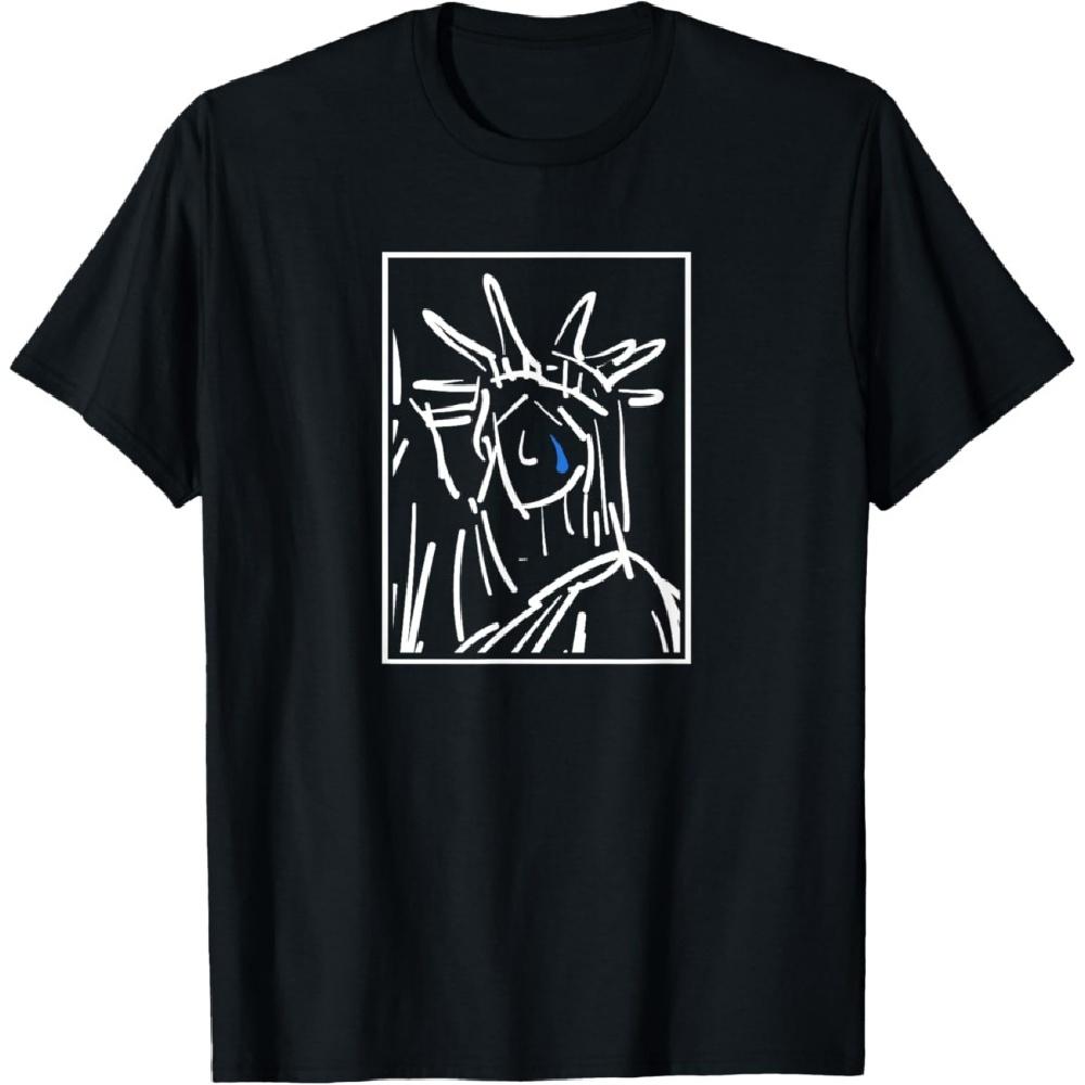 Weinende Freiheitsstatue T-Shirt