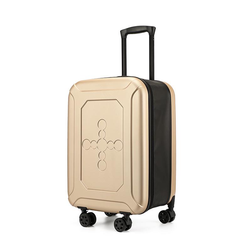 Lightweight Foldable Suitcase with Universal Wheels for Business Travel