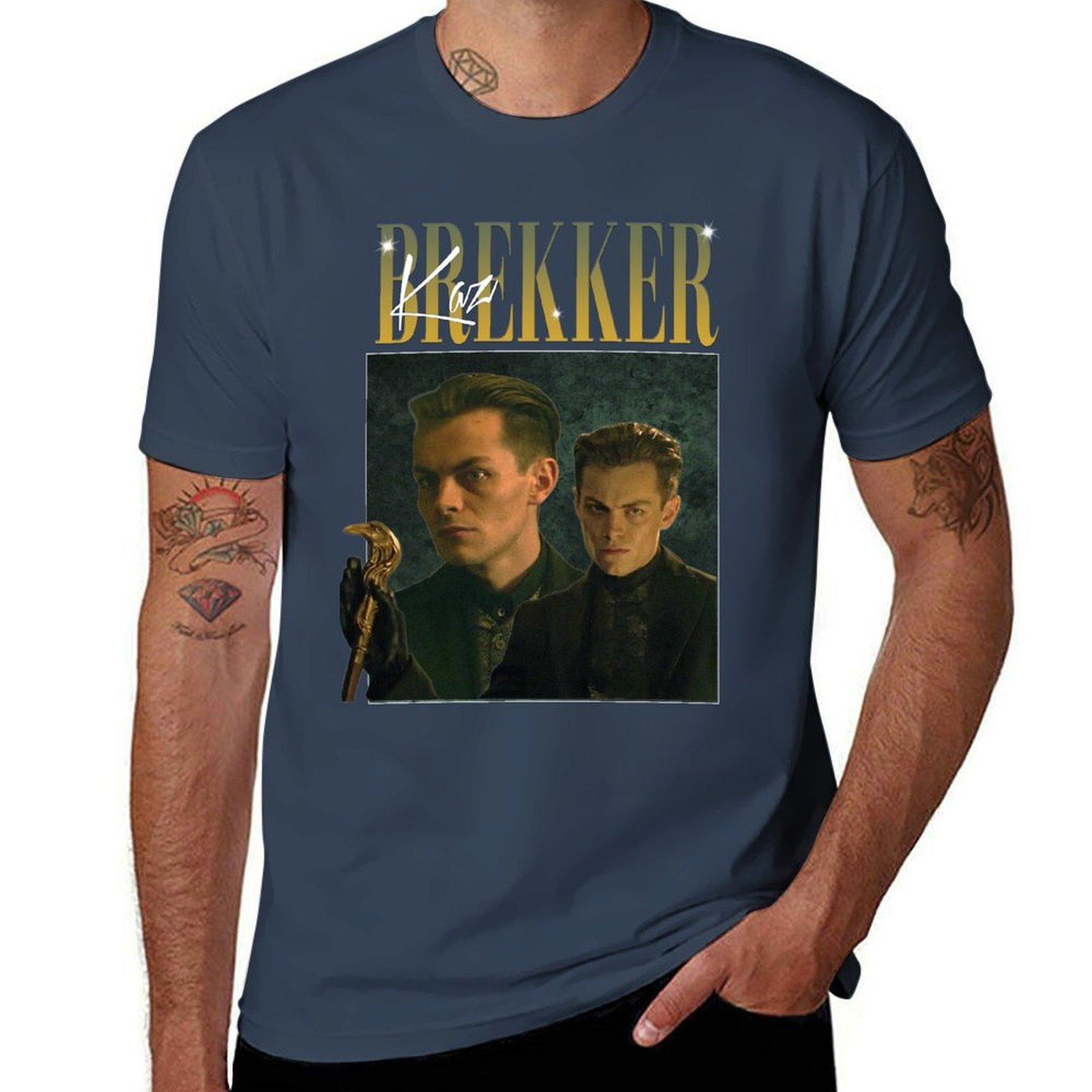Kaz Brekker Shadow And Bone Six Of Crows 90s Style Shirt Tshirt Odor Resistant Short Sleeve Top S