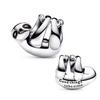 Copper Cute Animal Hanging Sloth Charm Fit Original Bracelet Charm Women'S Black Enamel Craft Jewelry Gift
