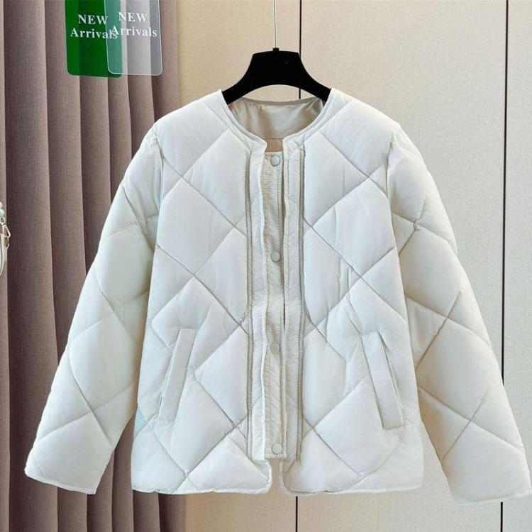 Retro High End Winter Cotton Padded Jacket New Small Fragrance Explosion Style