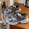 Dad Shoes Girl 2025 Autumn New Versatile Mesh Breathable Retro Niche Thick-soled Lightweight Casual Sneakers