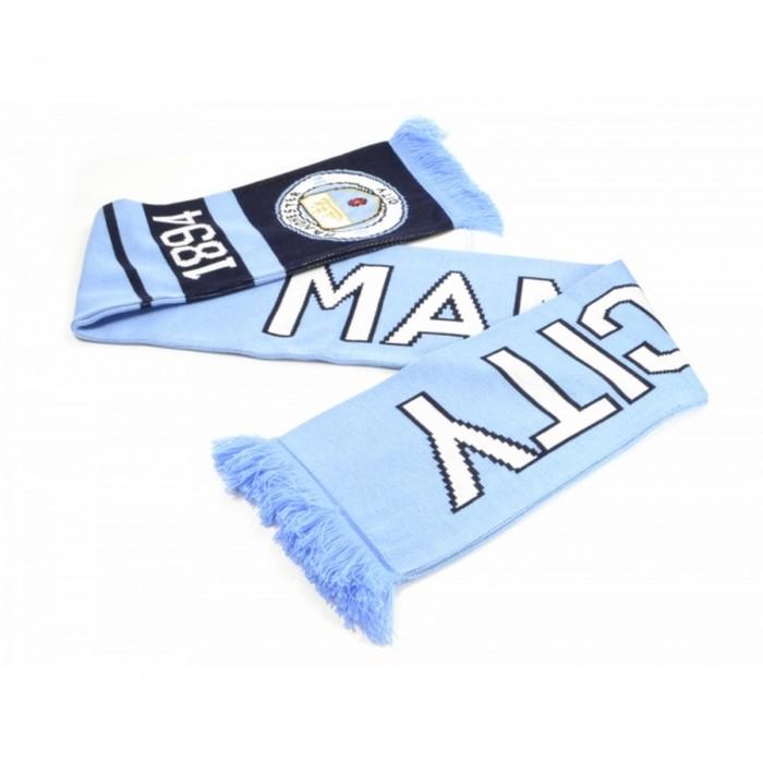 Manchester City FC Official Football Nero Scarf