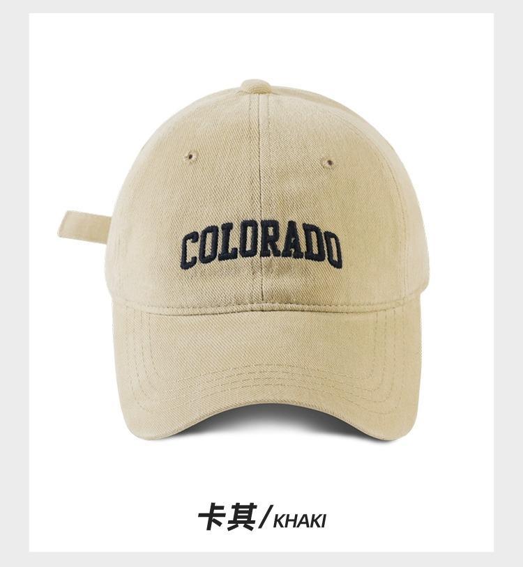 Baseball Cap Children's New Fashion Big Brim Show Thin Face Small Peaked Cap Men.