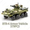 2024 Military Armored Car Building Block Set Infantry Fighting Vehicles Scale Model Modern Brick Kids  Children Toys  Playsets for kids