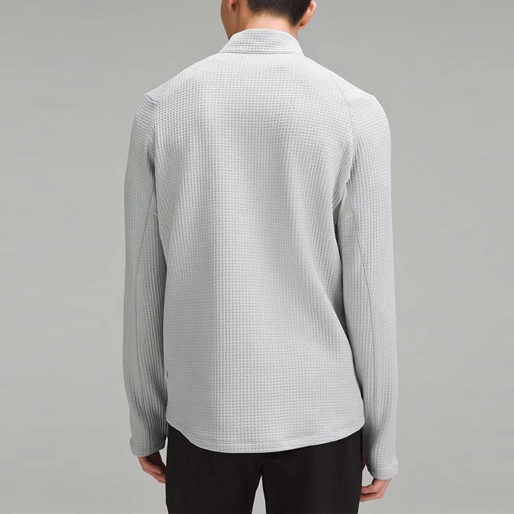 Lululemon Sweatshirts Men's Stand Collar Moderate Other (Unisex) Sweatshirts LM3EX7S | Black