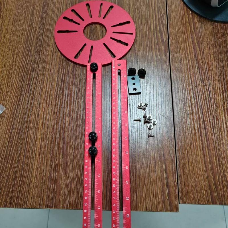 1PC Woodworking Edge Trimming Machine Engraving Machine Universal Edge Trimming Machine Bracket Auxiliary Round Opening Artifact