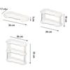 Layered Commodity Shelf Non-slip Rubber Pad Makeup Shelf Simple Shelf  Cosmetics