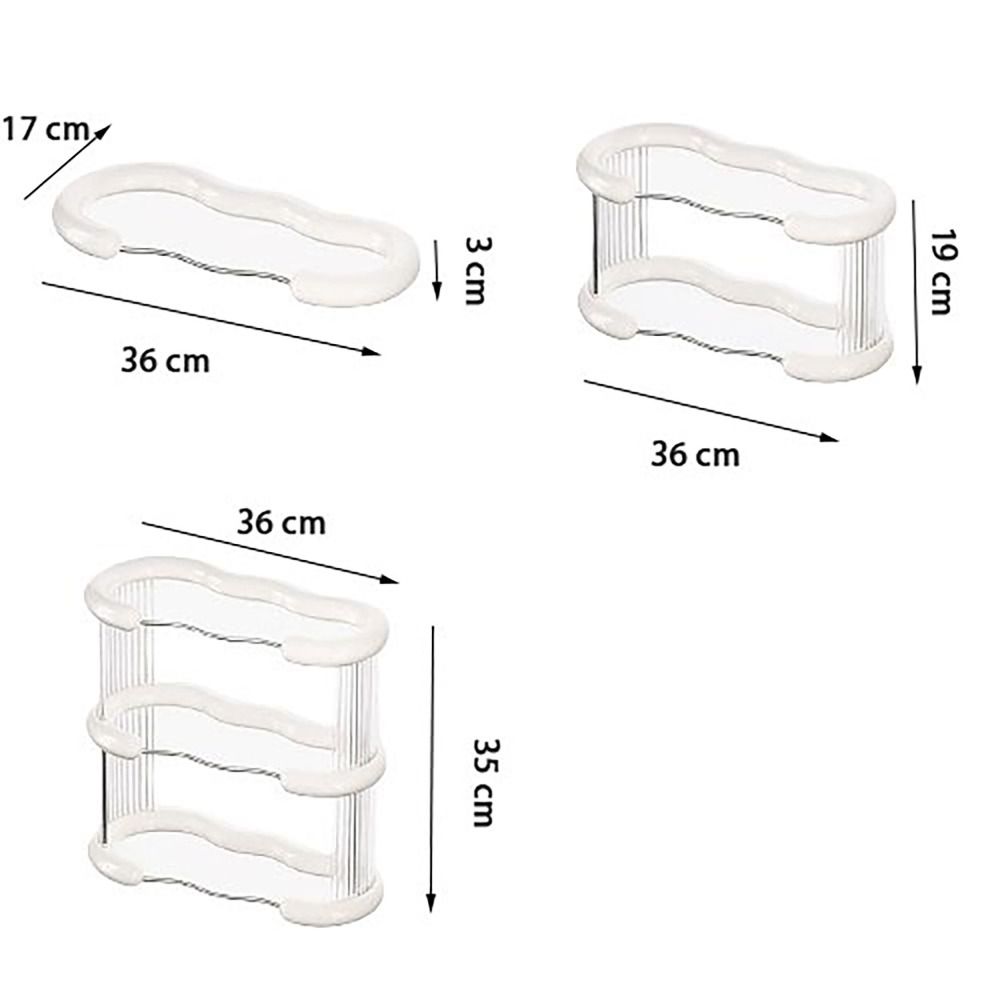 Layered Commodity Shelf Non-slip Rubber Pad Makeup Shelf Simple Shelf  Cosmetics