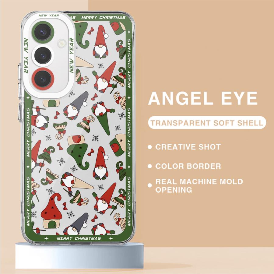 Winter Merry Christmas phone Case for Samsung A13 A14 A15 A23 4G 5G A24 4G A25 A33 A34 A53 A54 A73 A35 A55 5G bag