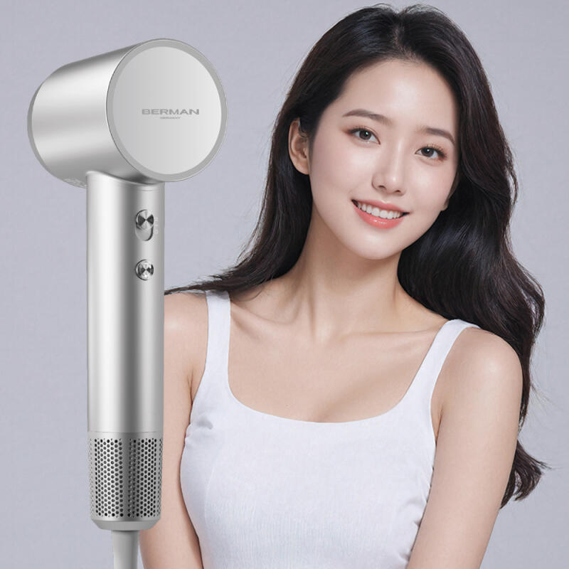 BERMAN MH15 Low-Noise Portable BLDC Motor Hair Dryer