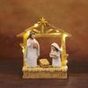 Christmas Nativity Set Jesus Nativity Set Holy Family Statue 12 Pieces Manger Statue Christmas Decorations For Home Bedroom