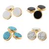 New 3pcs/set Trumpet Valve Cap Metal Shell Trumpet Cover Buttons replacement Trumpet Finger Buttons Musical Instruments