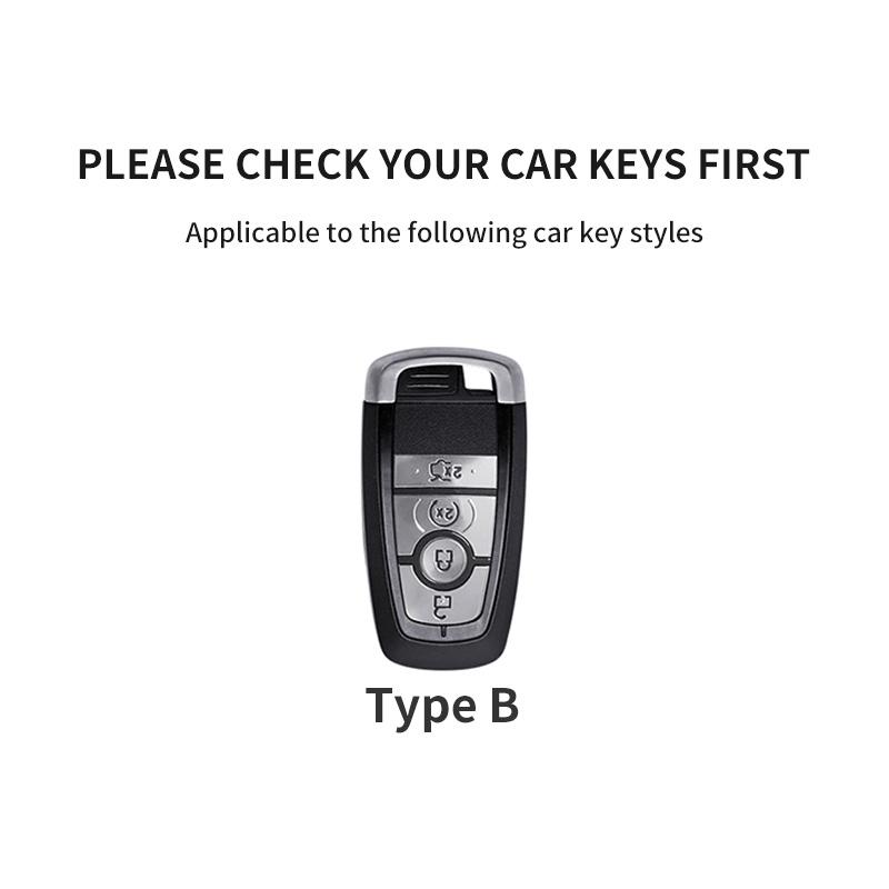 Leather Car Key Case Cover For Lincoln Nautilus Corsair Aviator Navigator Anti-Scratch Auto Keychain Protector Shell Accessories