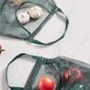 Reusable Fruit And Vegetable Hanging Bag, Onion, Ginger, Garlic Storage Mesh Bag, Portable Handheld Hollow Breathable Household Storage Bag