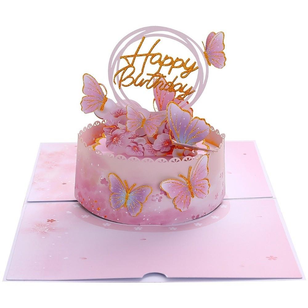 with Envelope Butterfly Birthday Card Stereo Card Thank You Card Desktop Decoration
