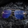 JYL TS Men's Diamond-Cut Rimless - Trendy Fashion Sun Protection Shades WF-5G192