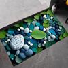 Luxuriöse 3D-Kiesel Diatomeenerde Fußmatte - Schnelltrocknend & Wasserabsorbierend für Eingang & Badezimmer