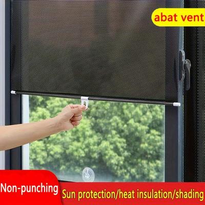 Auto-Sonnenschutz, Sommer-Sonnenschutz, Wärmedämmung, Sonnenschutz, Auto-Rollo, für Zuhause, stanzfreier Sonnenschutz
