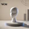 Hair Styling Tool Foam Mannequin Head, Male Female Hat Display Stand, Hairdressing Teaching Aid Lightweight Head Model for Wig Storage Stand Wigs