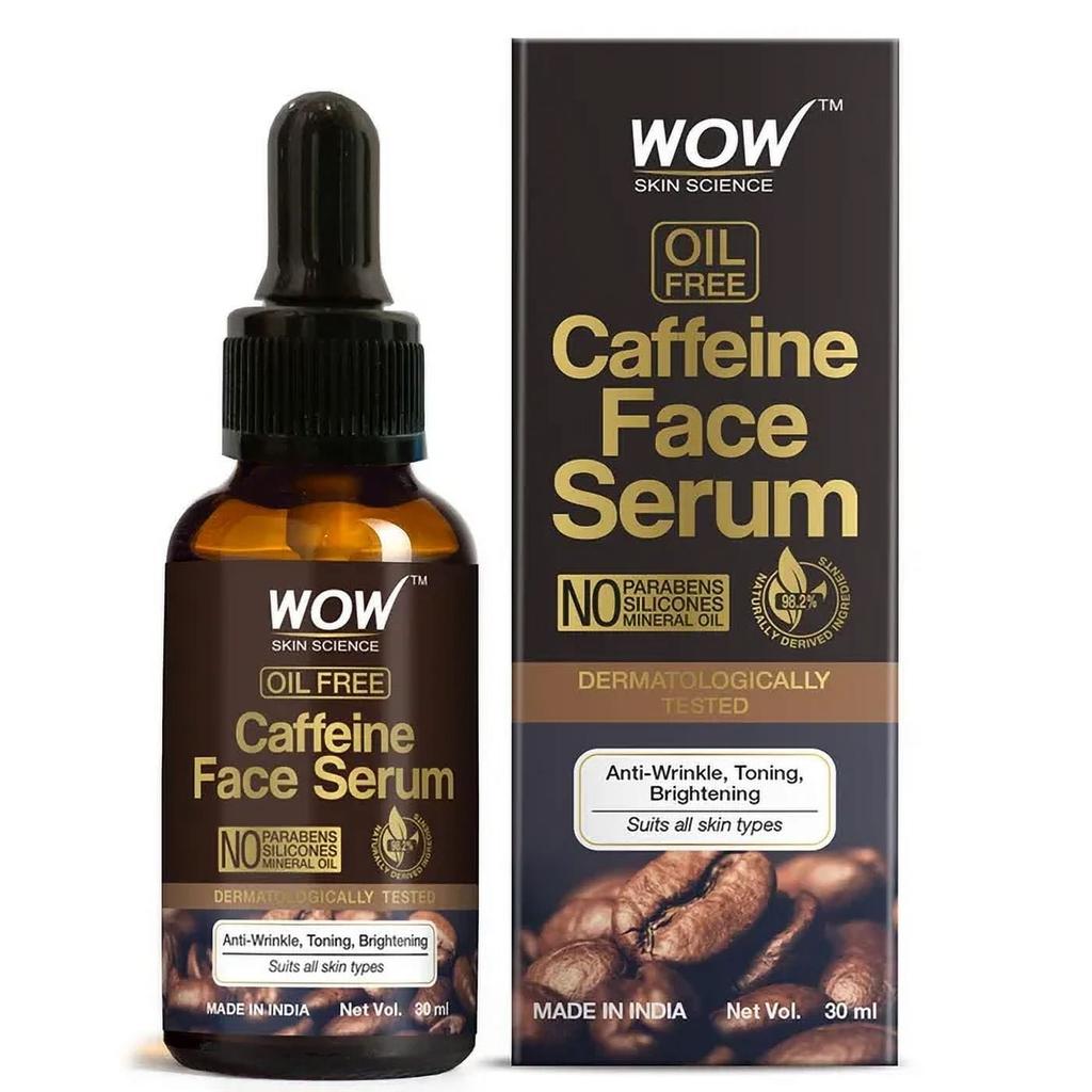 Wow Skin Science Koffein Ansiktsserum, 30ml