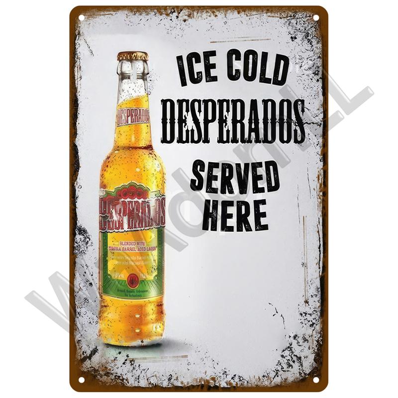 Whiskey Plaque Vintage Tin Sign Brand Home Drink Beer Wine Metal Sign Poster Wall Decor For Bar Pub Man Cave Decorative Plate