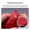 Equation Leopard Titanium Key Case: Genuine Leather, Anti-Fall, Interior Modification Accessory for 3-7 Keys