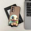 Cute Turtle Animal Phone Case For Samsung Galaxy A13,A21s,A22,A31,A32,A52,A53,A71,A80,A91 Soft Black Cover